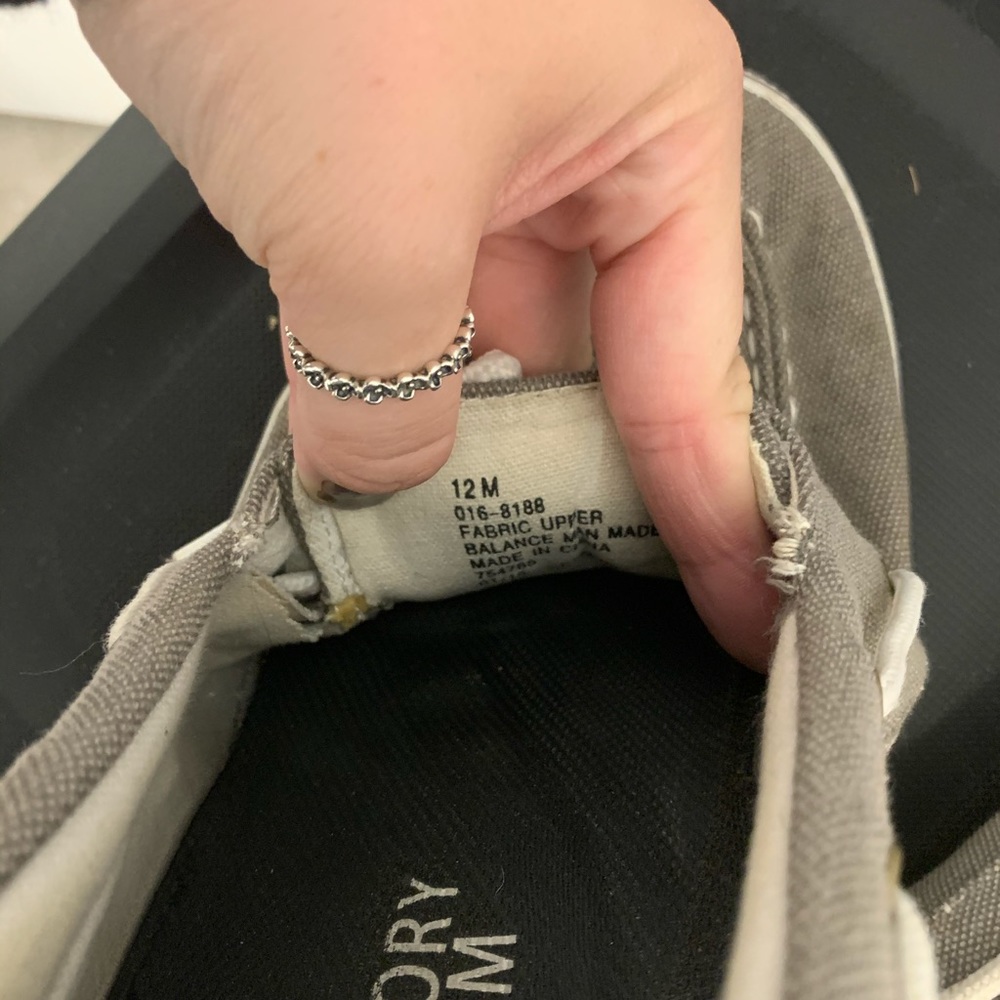 Grey boat shoes/sneakers - Picture 3 of 3